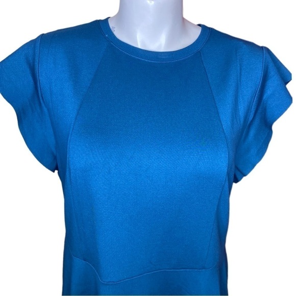 City Chic Frill Shoulder Dress Size L (20) - Picture 3 of 9